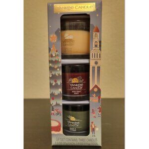 Brand New In Box (BNIB) Yankee Candle Holiday Gift Set of 3